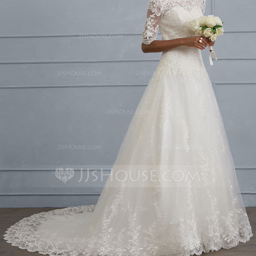 Wedding Dress Ball Gown Off-the-Shoulder Brand New